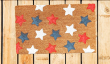 Load image into Gallery viewer, 4TH OF JULY STAR DOORMAT
